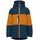 Vaude Snow Cup Jacket, Dark Sea / Brown - 134-140 cm