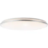 Lightbox 1 LED Ø 48 cm silberfarben/weiß