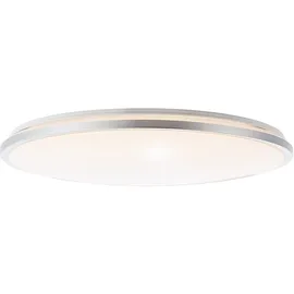 Lightbox 1 LED Ø 48 cm silberfarben/weiß