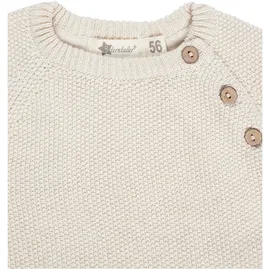 Sterntaler Strickoverall Schnitt Weiß 68