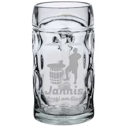 Bierkrug ISAR 0,5 l mit Eichung - Spielerstammtisch