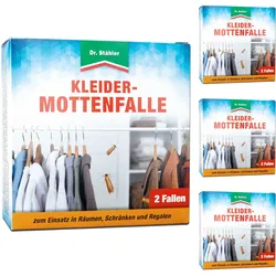 Silberkraft Effektive Kleidermottenfalle 8 St