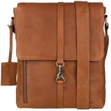 Burkely Antique Avery Messenger Leder 28 cm cognac