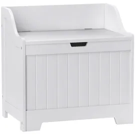 Homcom Aufbewahrungsbox 56,5 x 38 x 56 cm 1-tlg. Weiß