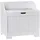 Homcom Aufbewahrungsbox 56,5 x 38 x 56 cm 1-tlg. Weiß