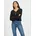 VIRIL V-Neck L/S Knit Top Schwarz XL