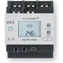 eQ-3 Homematic IP Wired Smart Home 3-fach-Dimmaktor HmIPW-DRD3,