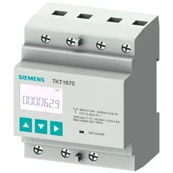 Siemens 7KT1667 SENTRON Messgerät 7KT PAC1600, 3-phasig, 80 A, Hutschiene, M-Bus