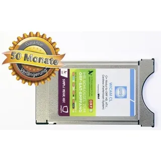 WISI CI+ Modul, Cardless Kartenloses System, ORF-TÜV geprüft , SimpliTV, 50 Monate Herstellergarantie, für die dauerhafte Freischaltung ist eine österreichische Meldeadresse notwendig