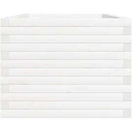 vidaXL Pflanzkübel 90 x 60 x 46 cm Weiß