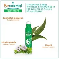 PURESSENTIEL RESPIRATOIRE Roller Sinus Express aux 6 HE BIO - ml Rouleau 5