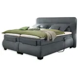 ed exciting design Evolution Boxspringbett mit Motor 180x200cm elektrisch Doppelbett Anthrazit Ausführung:Variante 2