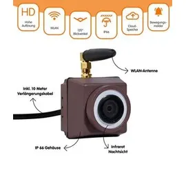 Dobar dobar® 22074FSCE Vogelhäuschen Hängend