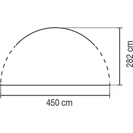 Coleman FastPitch Shelter XL 4,5 x 4,5 m weiß/blau