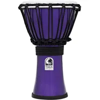 TOCA TFCDJ-7MV 7-Inch Freestyle Colorsound Djembe - Metallic Indigo