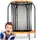 Neo-Sport Trampolin Gartentrampolin 152 cm inkl. Sicherheitsnetz Orange/Mehrfarbig