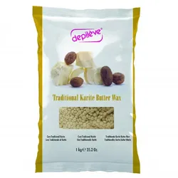 depileve Traditional Karité Butter Wax Perlen 1000 g
