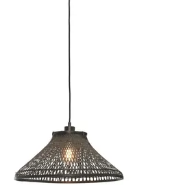 Good & Mojo Tahiti 1-flg. Ø 45 cm rund schwarz Holz