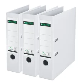 Leitz DIN A4 80 mm Weiß 3 St.