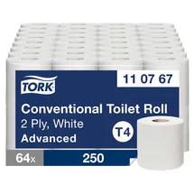 TORK Kleinrollen Toilettenpapier T4 Advanced 2-lagig 8 Rollen