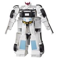 Action-Figuren Transformers 17 cm im Blister - Serie "Cyberverse Siren Blast" Roboter "Prowl" - Transformers Spielzeug für Kinder einzeln umwandelbar - Actionfigur E4802 Weiß
