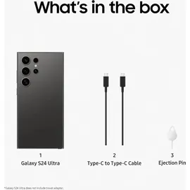 Samsung Galaxy S24 Ultra 5G Enterprise Edition 12 GB RAM 256 GB Titanium Black