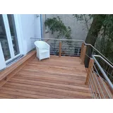 Muiracatiara Terrassendielen, 21x70 mm, KD, glatt/glatt