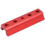 Denash Montagestange für Astronomische Teleskope, Stabile Plattform mit 1/4 Zoll M8 7 Mm Löchern, Platte aus Aluminiumlegierung, Zum Verbinden von Teleskophalterungen und Ausrüstung