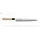 HENDI Japanisches Messer Sashimi 40,5 cm Schwarz