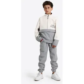solang Trainingsanzug (2-tlg), mit hohem Kragen beige|grau 146 Kinder