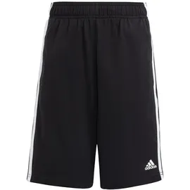 adidas Essentials 3-Streifen Knit Shorts Black / White 128