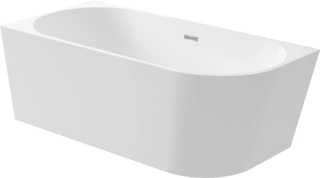 Neuesbad Serie 600 freistehende Badewanne, Material: Acryl, Eckversion, 1600x750x580mm, linke Versio NB1KDS_016L1