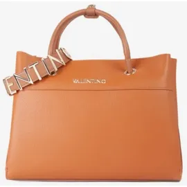 Valentino Alexia Henkeltasche Kunstleder Brown/Gold