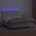vidaXL Boxspringbett mit Matratze & LED Weiß 180x200 cm Kunstleder