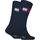 Tommy Hilfiger Socken TOMMY HILFIGER "TH KIDS SOCK FLAG", Mädchen, Gr. 39-42, blau (navy), Baumwollmischung, normal, Socken Socken, halbe Frotteesohle für zusätzlichen Komfort