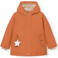Mini a ture Matwally Fleece Lined Winter jacket. GRS leather brown (1440) 4y