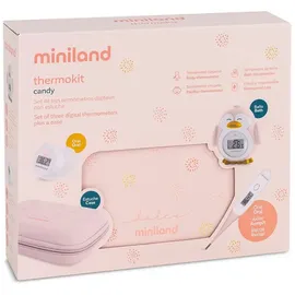 MINILAND BABY Miniland 4-tlg. Thermometer-set - Candy