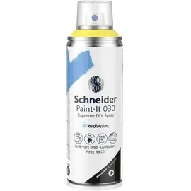 Schneider Schreibgeräte Schneider Paint-It 030 Supreme DIY Spray Acrylfarbe Gelb