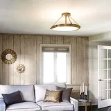 Elstead Lighting Elstead Lighting, Wandleuchte + Deckenleuchte E14 4-fach Heritage Messing