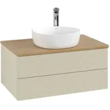 Villeroy & Boch Antao Waschtischunterschrank 800x360x500mm K19151HJ mit Struktur FK/AP: HJ/1