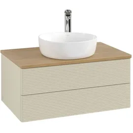 Villeroy & Boch Antao Waschtischunterschrank 800x360x500mm K19151HJ mit Struktur FK/AP: HJ/1