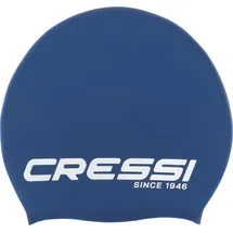 Cressi Loira Swim Long Hair Cap Blau/Weiß M