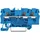 WAGO 2204-1304 Durchgangsklemme 6.20 mm Push-In-Klemme Blau 50 St.