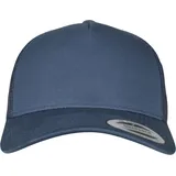 Flexfit 5-Panel Retro Trucker Cap navy