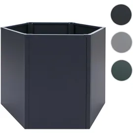 Mendler Hochbeet HWC-P64 77 x 100 x 88 cm Anthrazit