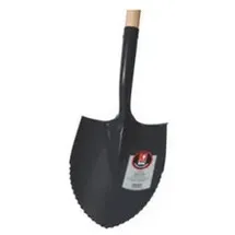 Ideal Idealspaten Spatenschaufel Ideal klein schwarz + Wellenschliff Esche