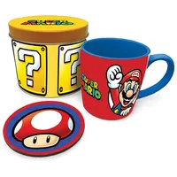 Pyramid Super Mario Geschenk-Set mit Tasse und Untersetzer Set