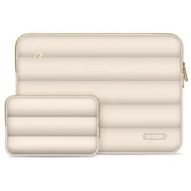 techprotect "Tech-Protect Puffy 15–16\" Laptoptasche Beige"