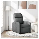vidaXL Relaxsessel Dunkelgrau Stoff