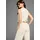 LAURA SCOTT LAURA SCOTT, Damen, Gr. 36, beige, Obermaterial: 80% Polyester, 16% Viskose, 4% Elasthan. Futter: 100% Polyester, unifarben, figurbetont, V-Ausschnitt, Westen Anzugweste, im trendigen Look